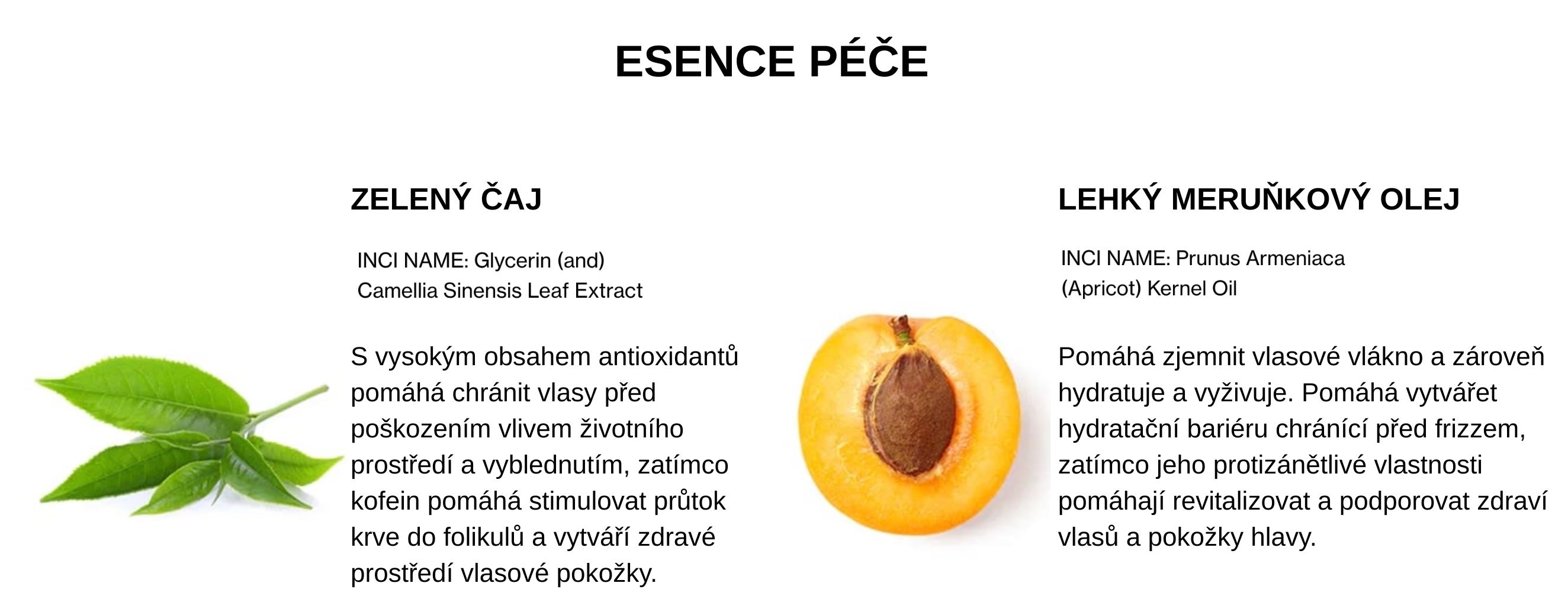 green tea a apricot tea